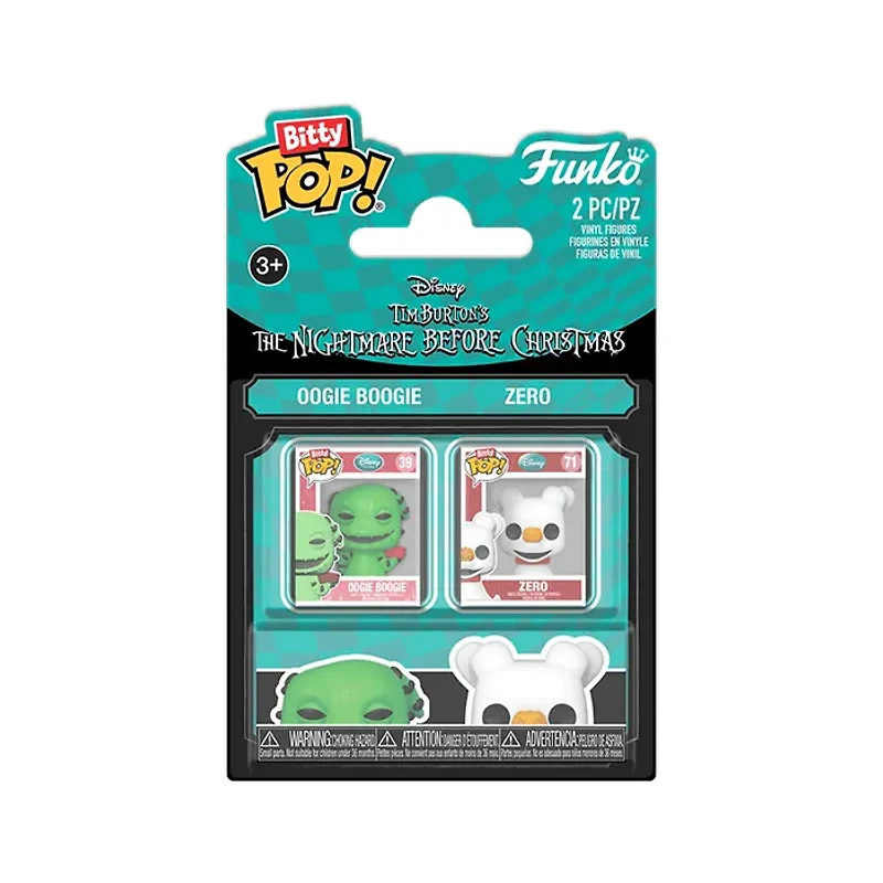 Funko Bitty Pop! Oogie Boogie & Zero 2 Pack