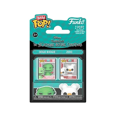 Funko Bitty Pop! Oogie Boogie & Zero 2 Pack