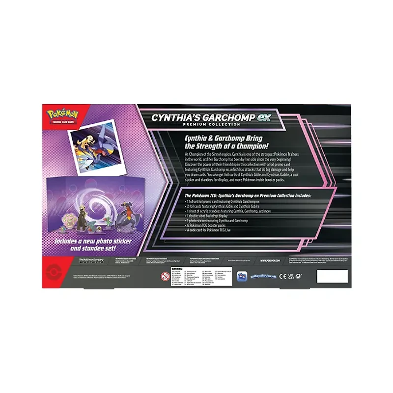 Pokemon TCG: Cynthia’s Garchomp EX Premium Collection