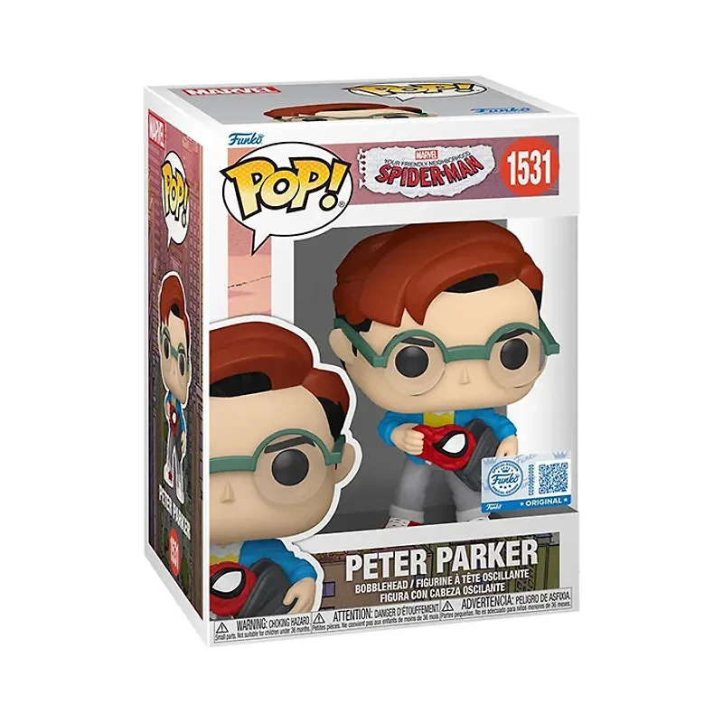 Funko Pop! Your Friendly Neighborhood Spider-Man Peter Parker – Entertainment Earth Exclusive