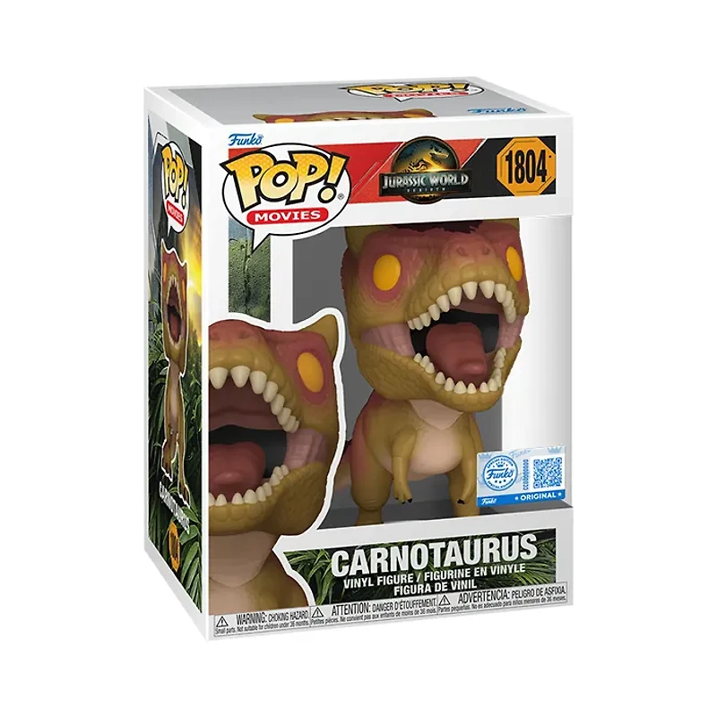 Funko Pop! Movies Jurassic World Carnotaurus