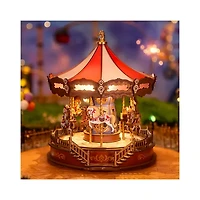 Rolife Classic Carousel 3D Wooden Puzzle