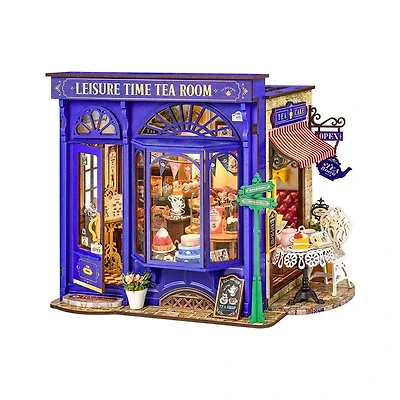 Rolife Leisure Time Tea Room DIY Miniature House