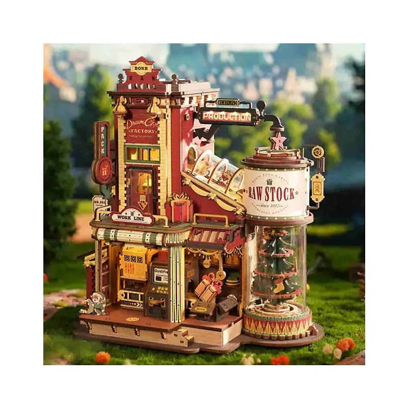 Rolife Dream Gift Factory Wooden Music Box
