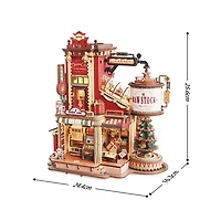 Rolife Dream Gift Factory Wooden Music Box