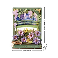 Rolife Glittering Water Lily Wall Art 3D Wooden Puzzle