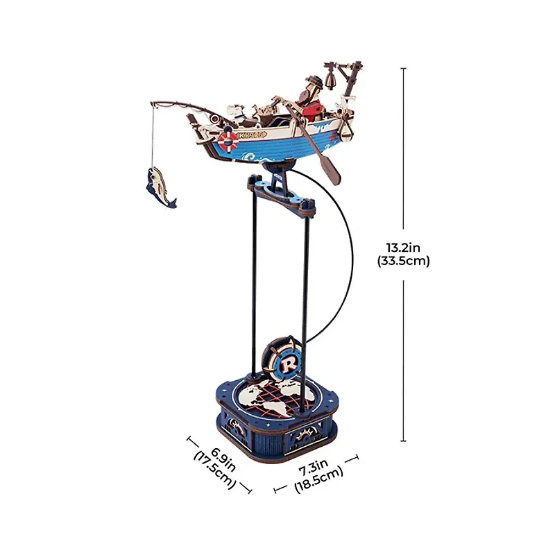 Robotime Ocean Fisher Pendulum Balance Toy 3D Puzzle