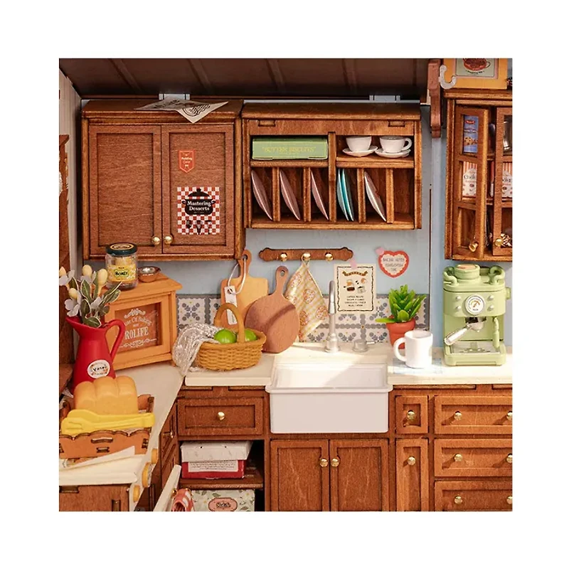 Robotime Baking Kitchen DIY Miniature House