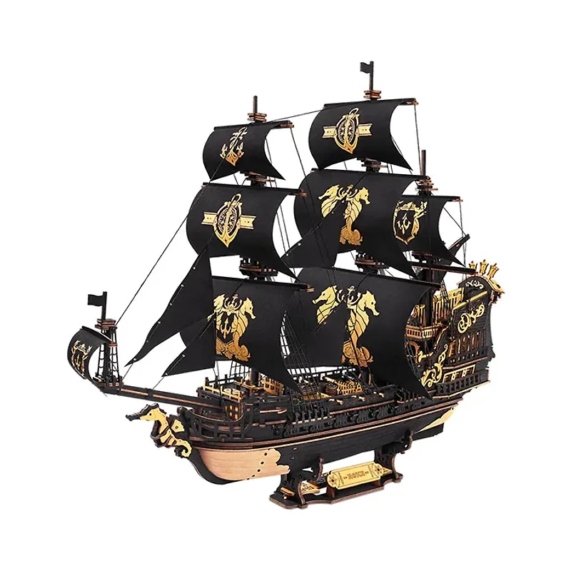 Robotime The Seahorse Barque 3D Wooden Puzzle