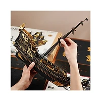 Robotime The Seahorse Barque 3D Wooden Puzzle
