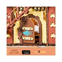 Robotime Cuckoo Brown Clock Mechanical 3D Wooden