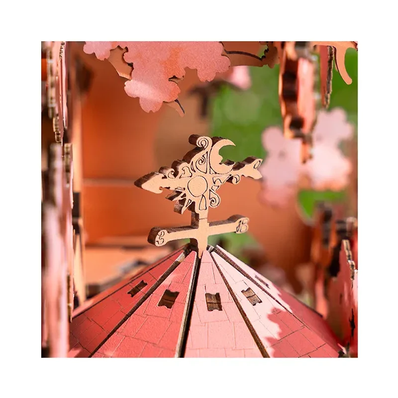 Robotime Sakura Tree House DIY Wooden 3D Puzzle