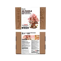 Robotime Sakura Tree House DIY Wooden 3D Puzzle