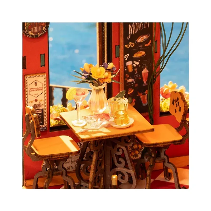 Robotime Cheers Bar & Dining DIY Miniature House