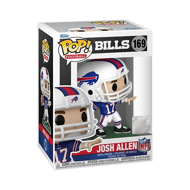 Funko Pop! NFL Bills Josh Allen (Away)