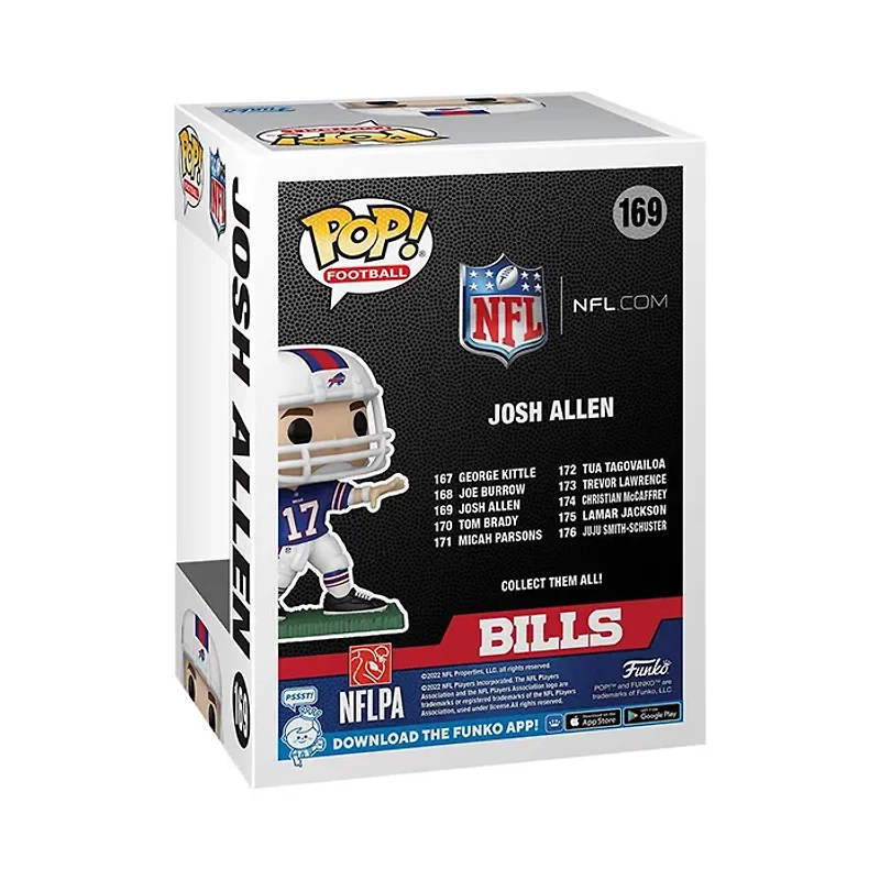 Funko Pop! NFL Bills Josh Allen (Away)