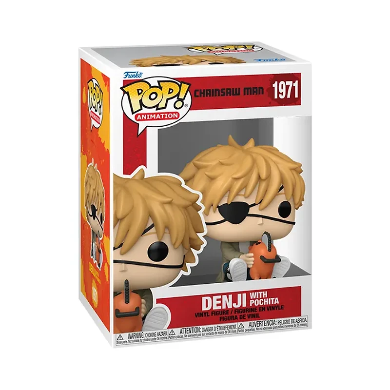 Funko Pop! Animation Chainsaw Man Denji with Pochita