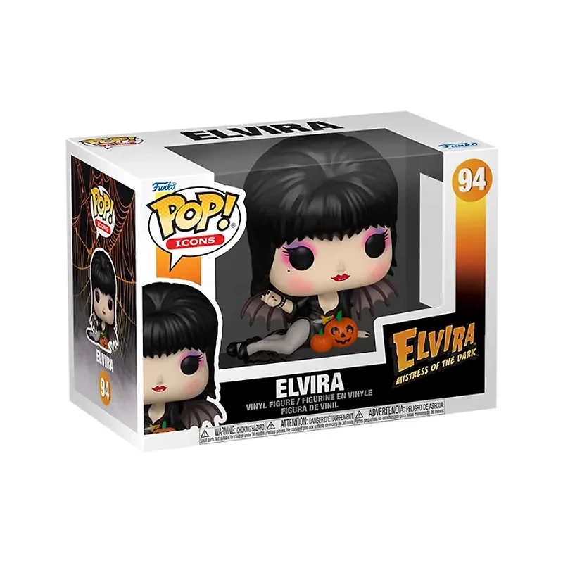 Funko Pop! Icons Elvira with Pumpkins