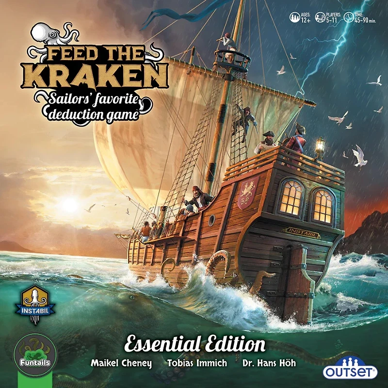 Feed the Kraken – Social Deduction Board Game