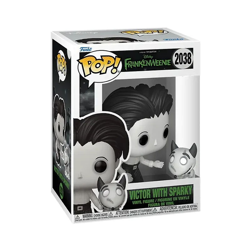 Funko Pop! & Buddy Frankenweenie Victor with Sparky