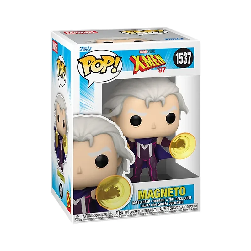 Funko Pop! Marvel X-Men Magneto without Helmet (X-Men ’97)