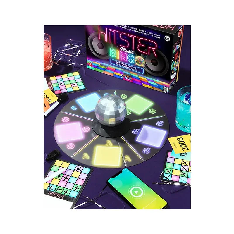 Hitster Bingo Music party game