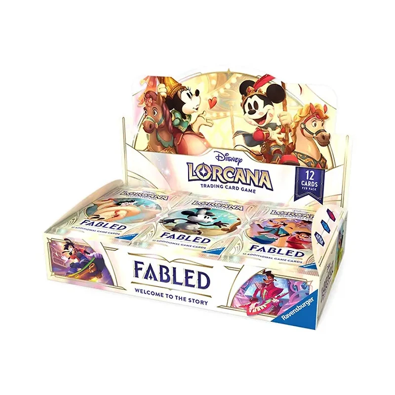 Disney Lorcana Set 9 Fabled Booster Display