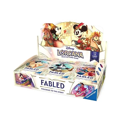 Disney Lorcana Set 9 Fabled Booster Display