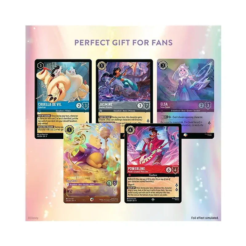Disney Lorcana Set 9 Fabled Booster Display