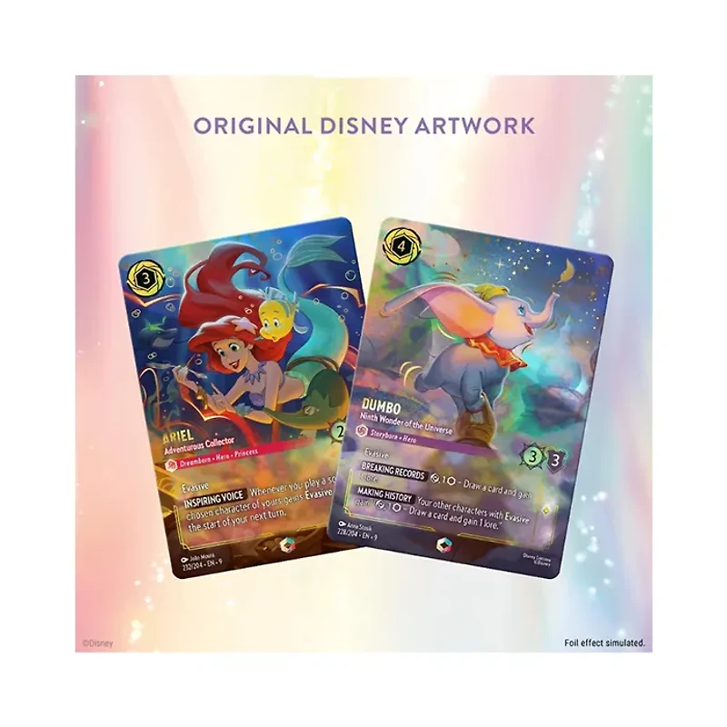 Disney Lorcana Set 9 Fabled Booster Display