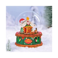 Robotime Rolife Christmas Town Music Box