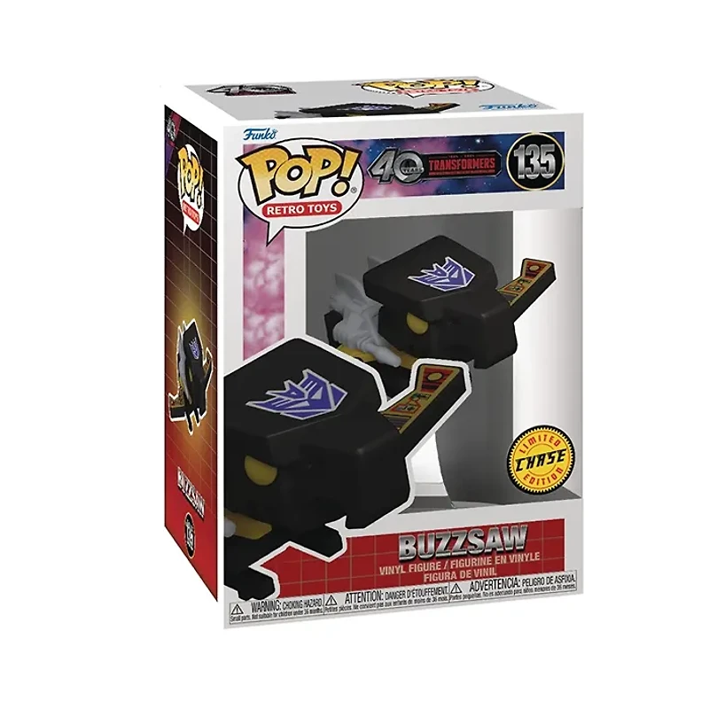 Funko Pop! Retro Toys Transformers Generation 1 Laserbeak – Chase Edition