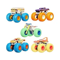 Hot Wheels Monster Trucks, Die-Cast Glow-in-The-Dark 1:64 Scale Toy Truck (Styles May Vary)