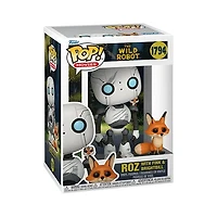 Funko Pop! Movies The Wild Robot Roz with Fink & Brightbill