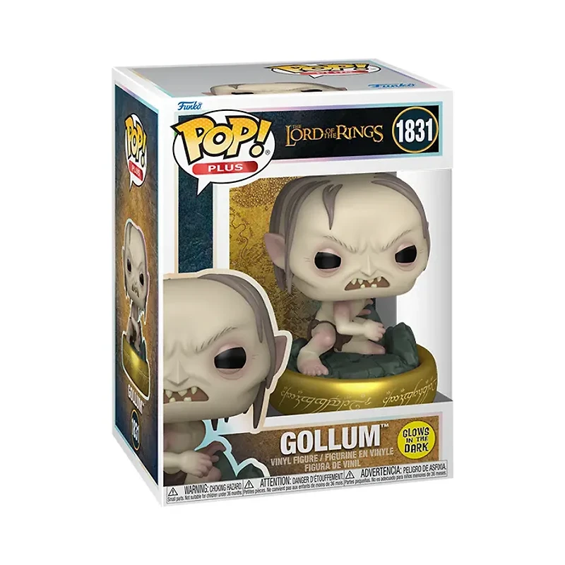 Funko Pop! TV The Lord of the Rings Plus Gollum (Glow in the Dark)