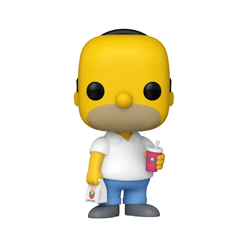 Funko Pop! TV The Simpsons Homer with Krusty Burger