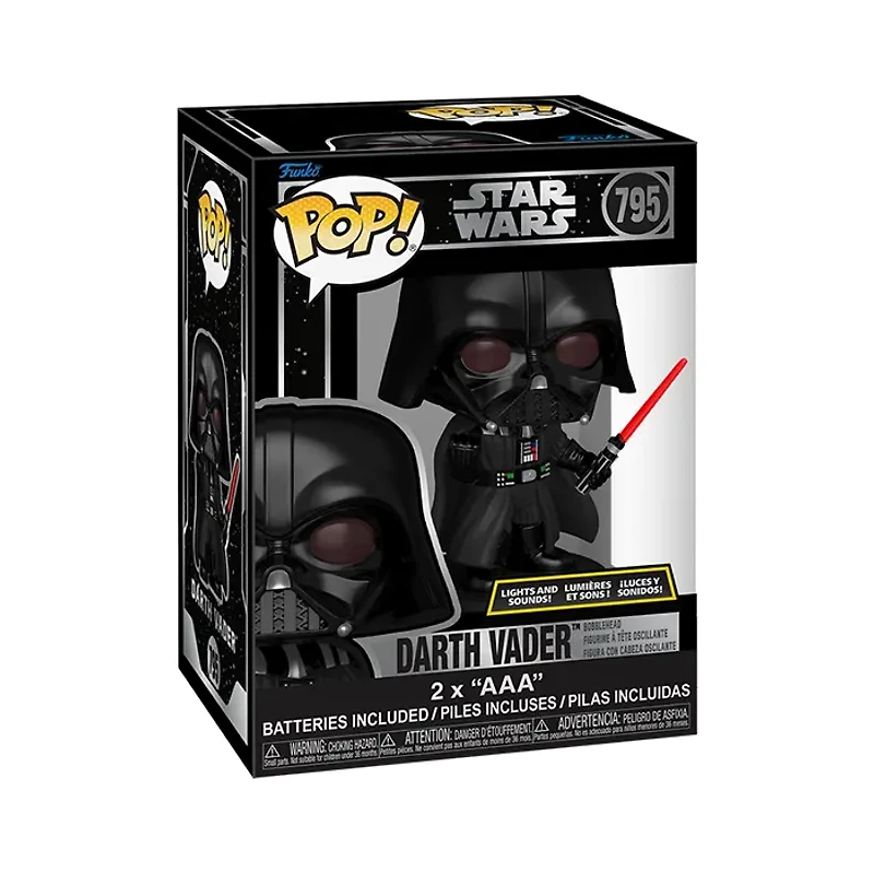 Funko Pop! Lights and Sounds Darth Vader with Lightsaber