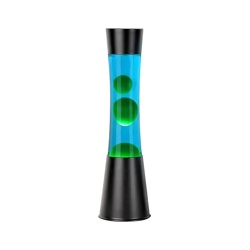 Liquid Lamp Blue Green 16″