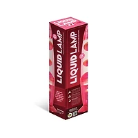 Liquid Lamp Clear Red 13″
