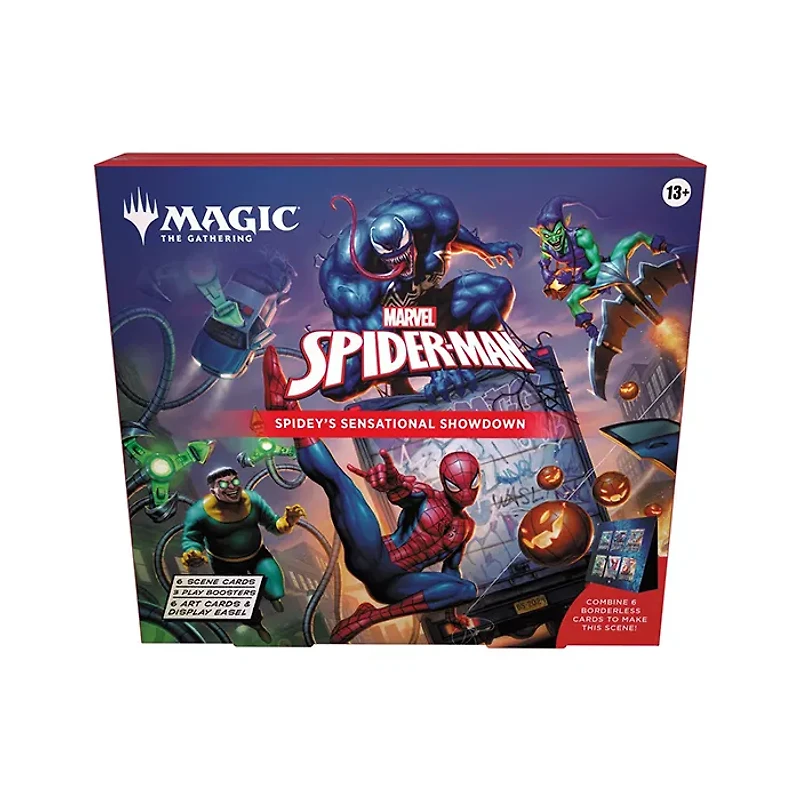 Magic The Gathering Marvels Spider-Man Scene Box