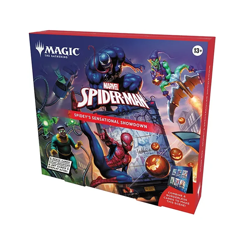 Magic The Gathering Marvels Spider-Man Scene Box