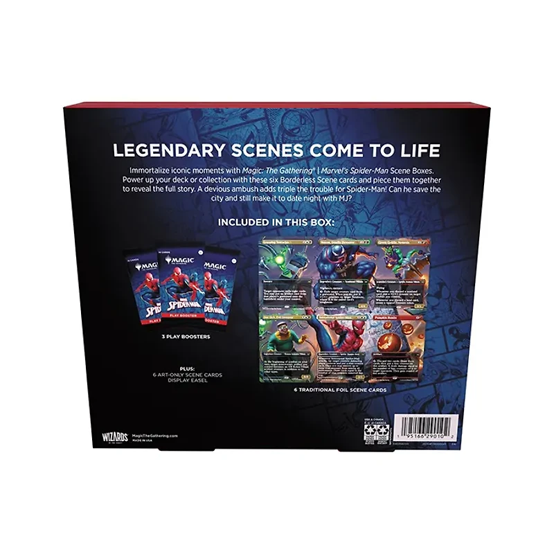 Magic The Gathering Marvels Spider-Man Scene Box