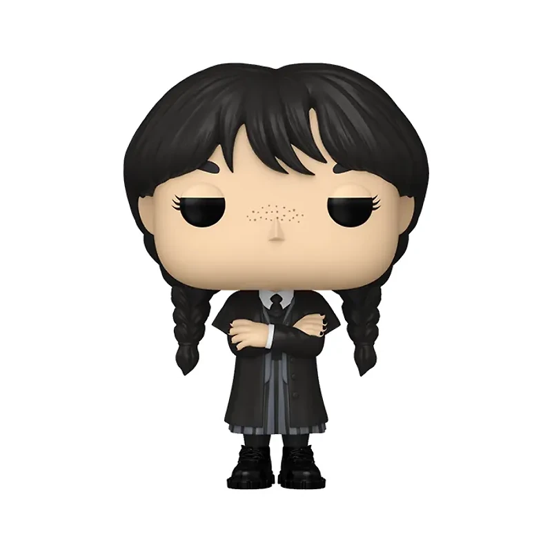 Funko Pop! TV Wednesday Addams (Black Coat)