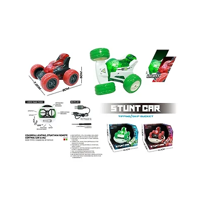 RC Mini Stunt Car 5 Wheel