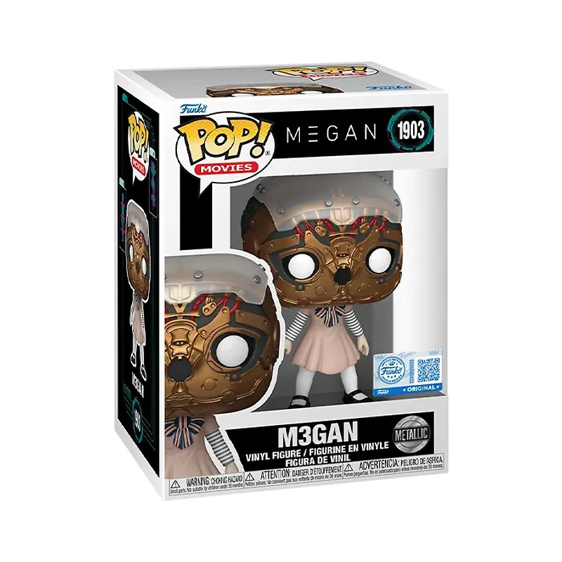 Funko Pop! M3GAN Metallic Entertainment Earth Exclusive