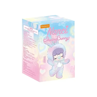 Robotime Rolife Nanci Shining Bunny 1pc Plush Blind Box