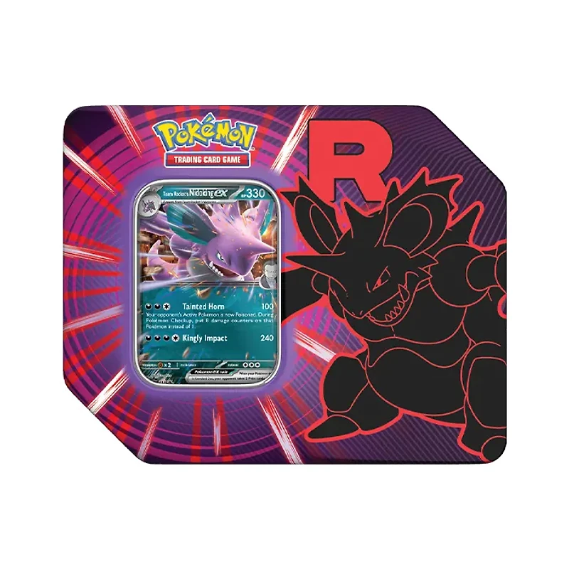 Pokémon TCG Team Rocket Tin