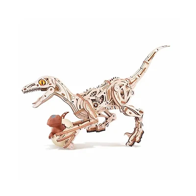 Robotime ROKR Velociraptor Mechanical 3D Wooden Puzzle