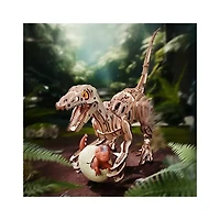 Robotime ROKR Velociraptor Mechanical 3D Wooden Puzzle