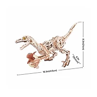 Robotime ROKR Velociraptor Mechanical 3D Wooden Puzzle